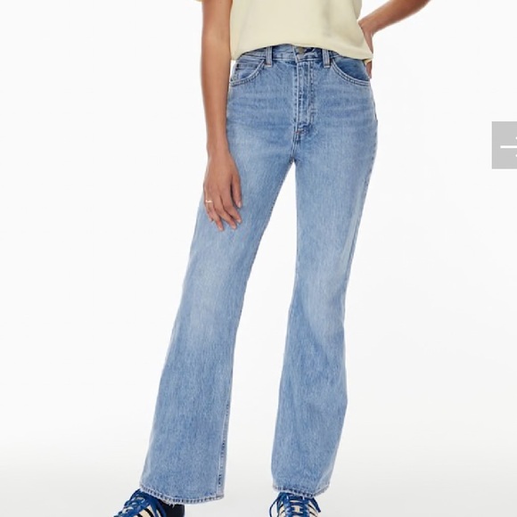 denim forum THE MARLENE '60S HIGH FLARE DENIM - Picture 1 of 15